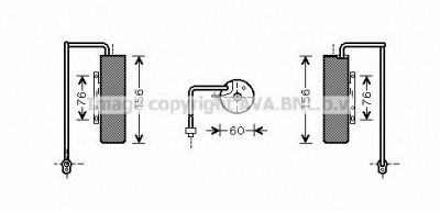 AVA QUALITY COOLING old453 -  Осушитель, кондиционер